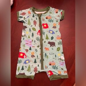 Little Sleepies Happy Camper Shorty